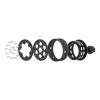1.9 Inch Carbon Fiber Beadlock Wheel Rims for 1/10 RC Crawler Car for Axial SCX10 D90 TRX4 TRX6 Gen8 DIY view 3