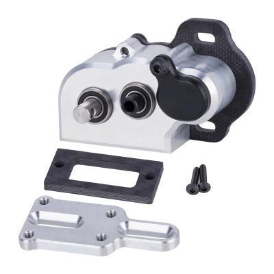 48Pitch Ultralight Portal Transmission Tiny Gearbox with Slipper Pad for 1/10 LCG Chassis Cheater Rigs Capra SCX10 III AR45 Axle