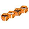 12mm Universal Wheel Hex Hub Adapter Efficiently Solving Car Shaking for 1/10 Scale RC Sports Car Made of Aluminium Alloy Blue 4pcs for Offroad Car Enthusiasts (7.0MM Golden) view 4