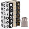 48 Pieces Abilities Keywords Counter Dice MTG Dice 1/+1 Counters Bulk Creature Stats Buff Tokens Dice Set for Magic The Gathering, MTG, TCG, Card Games Accessories (Multicolor) view 1