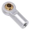 10pcs Aluminum M3 Ball Link Rod Ends for AXIAL SCX10 1/10 RC Car, Improve Performance and Easy Install, Suitable for RC 1/10 Car (Silver) view 3