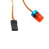 2PCS MORFUM RC Car Led Flash Lights Police 13mmx18mm Multi-Function 360 Degree Rotating Flashing Lamp 5 Modes Flashing Light Compatible with 1/10 Scale TRX4 SCX10 Off Road Car Truck (Red) view 3