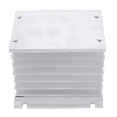 Aluminum Alloy Heat Sink for Three Phase Solid State Relay, Dissipation Solid State Relay Heatsink for Heat Dissipation and