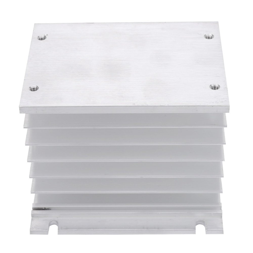 Aluminum Alloy Heat Sink for Three Phase Solid State Relay, Dissipation Solid State Relay Heatsink for Heat Dissipation and