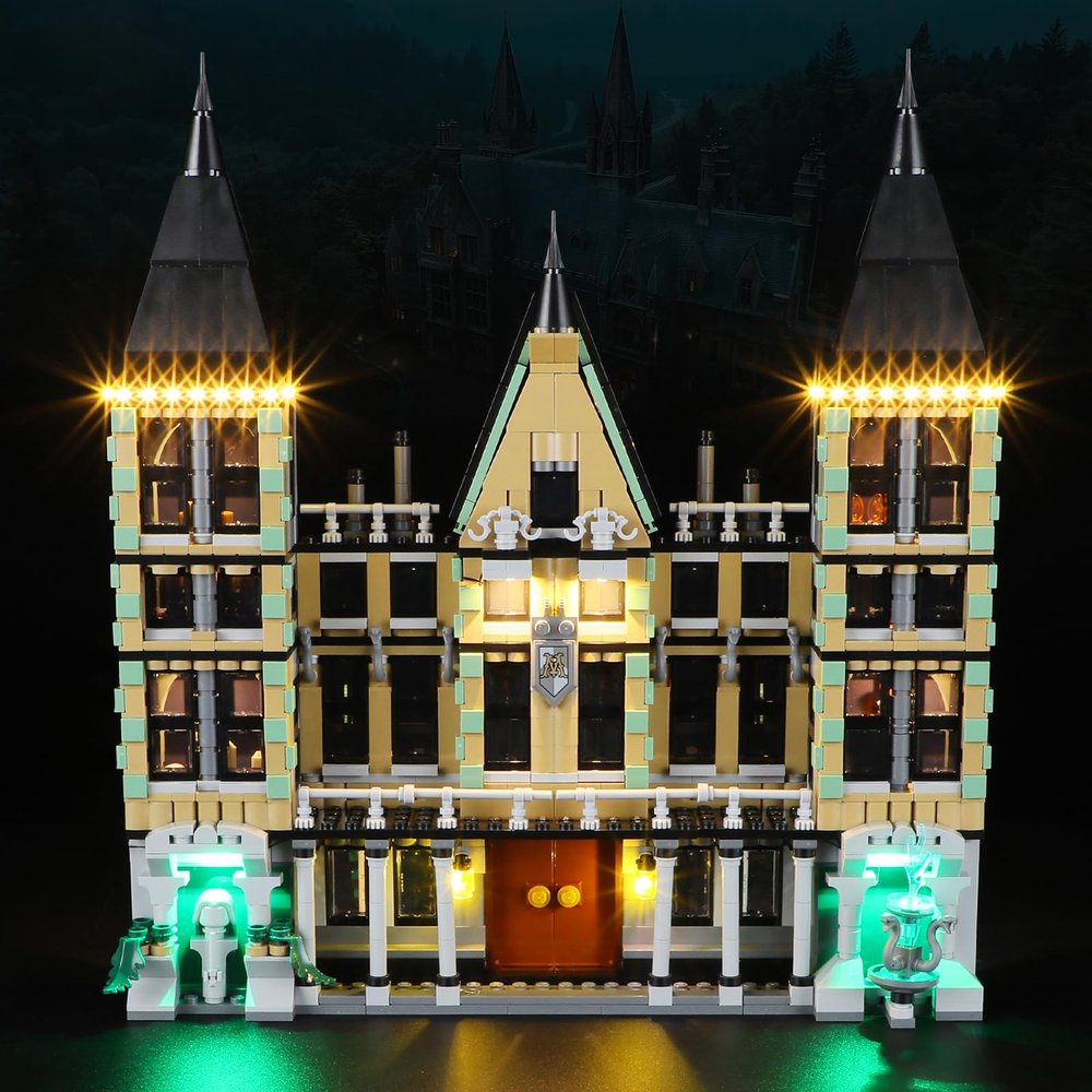 BOOZUU Light Kit for 76453 Malfoy Manor - Lighting Compatible withMalfoy Manor 76453 Building Set for Adults (Lights Only, No Model Set)