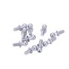 10pcs Metal Ball Link Track Rod for TT01 TT02 Remote Control Car, Aluminum Alloy Material, Simple Installation, RC Car Enthusiasts (#4) view 4