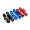 1 Set Metal Front & Rear Suspension Arm Code with Pin for Arrma 1/8 for KRATON for Outcast for Typhon 6S Upgrade Parts(Black) view 3
