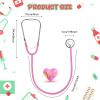 ERDOGLY Kids Stethoscope, 2 Pack Real Working Nursing Stethoscope for Kids, Toy Medical Kit for Toddler, Doctor Play Set for Role Play, Boys Girls Doctor Nurse Cosplay Costume Accessories view 2
