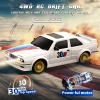 2-Piece Bundle: RC Drift Cars 2.4GHz 1:24 & 1:16 Scale 4WD, 15KM/H & 30KM/H High-Speed, LED Lights, Drifting Tires, Rechargeable Batteries Racing Sport Toy Cars for Kids, Boys, Girls & Adults view 3
