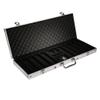 Gamers Lounge 500-count Aluminum Poker Chip Case - Locking, Key Included view 1
