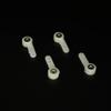 4PCS RC Airplane Landing Gear Front Wheel Steering Arm Nylon Servo Suspension Arm for RC Plane Helicopter Aircraft DIY Model Plane Parts (2.6mm Hole) view 1