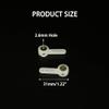 4PCS RC Airplane Landing Gear Front Wheel Steering Arm Nylon Servo Suspension Arm for RC Plane Helicopter Aircraft DIY Model Plane Parts (2.6mm Hole) view 3