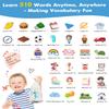 510 Words Toddler Spanish English Talking Flash Cards for 1 2 3 4 5 6 Years Old Boys and Girls, Autism Sensory Therapy Toys for Kids, Leaning Educational Montessori Pocket Speech Christmas Toys 1-3 view 3
