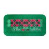 WUHUQN Professional Poker Mat Portable Poker Table Layout Anti-Slip Rubber Roulette Game Layout Table Top Cover, Poker Mat with Carrying Bag, 8 Players Game Layout Mat view 1