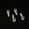 4PCS RC Airplane Landing Gear Front Wheel Steering Arm Nylon Servo Suspension Arm for RC Plane Helicopter Aircraft DIY Model Plane Parts (4.1mm Hole) view 1