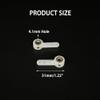 4PCS RC Airplane Landing Gear Front Wheel Steering Arm Nylon Servo Suspension Arm for RC Plane Helicopter Aircraft DIY Model Plane Parts (4.1mm Hole) view 3