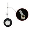 4PCS RC Airplane Landing Gear Front Wheel Steering Arm Nylon Servo Suspension Arm for RC Plane Helicopter Aircraft DIY Model Plane Parts (4.1mm Hole) view 4