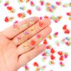 100 Pieces Tiny Goldfish Decor for Dollhouse Miniatures Resin Animals for Crafts Tiny Things for Fairy Garden Micro Landscaping Decoration view 2