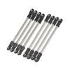 8Pcs Steel 275mm Wheelbase Links Set with Straight Angled M4 Rod Ends for 1/10 RC Crawler SCX10 D90 TF2 Chassis DIY view 1