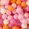 GOGOSO Ball Pit Balls for Toddler, Baby Plastic Playballs Kids Soft Pastel Pelotas Non-Toxic BPA-Free 3pink+Orange+Yellow, 1000 Balls view 1