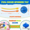 KatchOn, Colorful Spinning Tops for Kids - Pack of 24 | Spinners Party Toys and Party Favors, Carnival Prizes, Pull Strip Spinning Top Toys, Classroom Prizes, Easter Basket Stuffers, Pinata Stuffers view 2