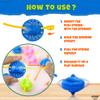 KatchOn, Colorful Spinning Tops for Kids - Pack of 24 | Spinners Party Toys and Party Favors, Carnival Prizes, Pull Strip Spinning Top Toys, Classroom Prizes, Easter Basket Stuffers, Pinata Stuffers view 3