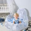 GOGOSO Ball Pit Balls for Toddler, Baby Plastic Playballs Kids Soft Pastel Pelotas Non-Toxic BPA-Free Pearl Blue+Light Blue+White 1000 Balls view 3