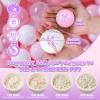 GOGOSO Ball Pit Balls for Toddler, Baby Plastic Playballs Kids Soft Pastel Pelotas Non-Toxic BPA-Free 2pink+White+Clear 1000 Balls view 2
