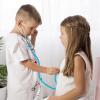 ERDOGLY Kids Stethoscope, 2 Pack Real Working Nursing Stethoscope for Kids Role Play, Toddler Doctor Play Set for Boys Girls, Toy Medical Kit Nurse Cosplay Costume Accessories, Blue view 3