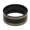 2PCS 1.9in Brass Beadlock Wheel Rings Replacement for Axial SCX10 II 90046 1/10 RC Crawler, Enhance Stability and Robustness (Black) view 4