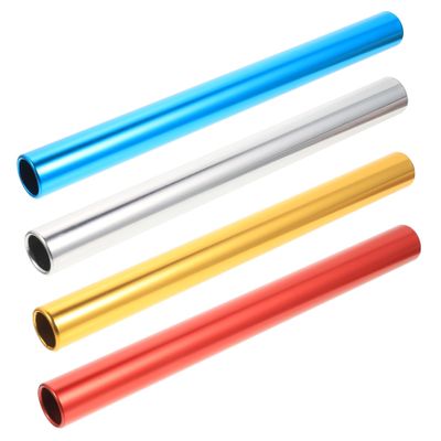 Anneome 4pcs Reusable Relay Sticks Lightweight Transfer Poles for School Competitions Safe Grip for Boys and Girls for Events