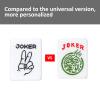 8 Pieces of Joker Tiles 015 (1.2", Tiles Only) Suit for Standard Sized American Mahjong Tile Set, Mahjong Game Set, Mah-jongg Sets view 4