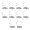 Premium Acrylic Action Figure Stand 10 Sets Transparent Doll Model Support Holder for Figure Collection view 4