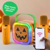 Move2Play, Halloween Karaoke Machine | Spooky Soundtrack & Voice Effects | Includes 2 Microphones | Bluetooth Wireless Music Player | Indoor & Outdoor Halloween Decoration for Kids & Adults view 4
