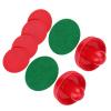 Lightweight Goalies Ice Hockey Pushers Pucks Set Replacement for Tables Game Accessories for Enthusiasts (M 76mm/2.99in) view 3