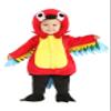 Infant Squawking Baby Parrot Halloween Costume | Soft Plush Jumpsuit and Booties for a Colorful and Adorable Look 9/12 Months view 1