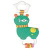 Clementoni Baby Happy Alpaca, 3 Months Baby Rattle and Early Childhood Play, Electronic Rattle for Stimulating Multisensory Development and Manuality, with Hanging Ring, 17505 view 1