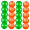 Totority 60pcs Openable Lottery Balls for Party Games Raffle Balls for Fun Activities Fill Surprises for Events Lightweight and Portable Each of Orange and Green view 2