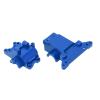 aqxreight RC Gear Box Cover Front Rear Aluminum Alloy Upgrade Part Gear Case Housing for Latrax Teton 1/18 Crawler Red (Blue) view 4