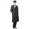 80s Vintage Embroidered Coat and Hat Military Look 2 Piece Collection - Medium view 2