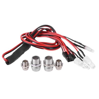 DIY 4LED Headlight Taillight Light Kit for RC Car Truck Accessories