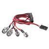 DIY 4LED Headlight Taillight Light Kit for RC Car Truck Accessories view 3
