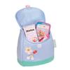 Toddler Playset Pretend Play Soft Toys and Bag Pink Purple Tie Dye with Matching Accessories Personalized with Custom Name view 3