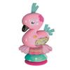 Clementoni Baby Fancy Flamingo Interactive Rattle with Melodies, Children 3 Months+ Rattle with Balls, Sound Effects and Suction Cup for Moment Feeding, Stimulates Senses and Manuality, 17492 view 1