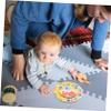 Alipis Wooden Educational Teaching Clock for Boys and Girls Multi-Functional Learning Tool Bright Colors and Smooth Edges for Math Skills Development Home and Classroom Activities view 2