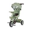 Chipolino Tricycle Marathon 2-in-1 Tricycle, Reversible Seat, Rubber Wheels, Roof, Colour: Green view 2
