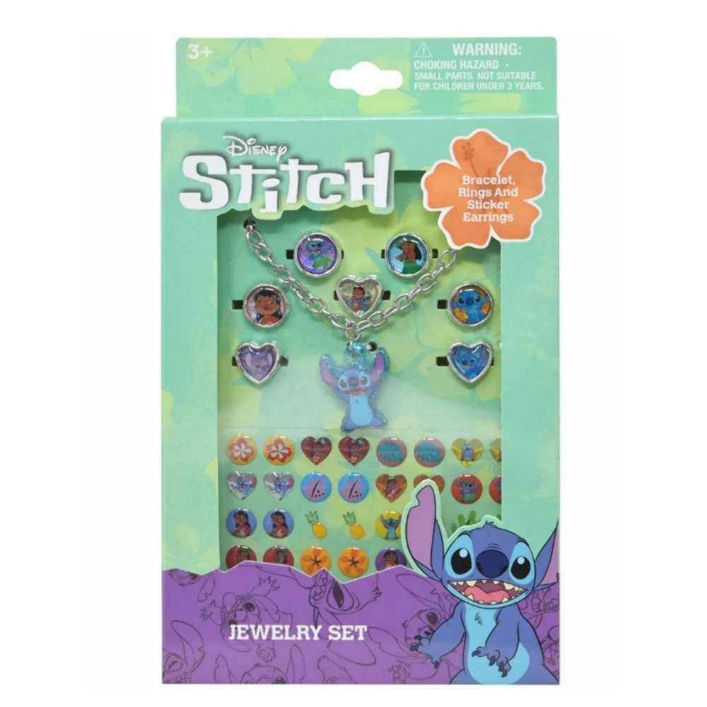 Disney Stitch Jewelry Set in Box 24 pc