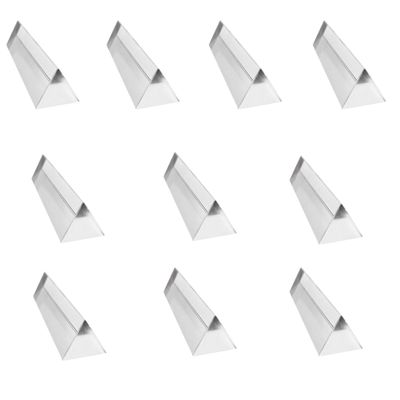 GSC International 4-90977-10 Glass Equilateral Prism, 150mm Long, Pack of 10