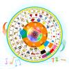 Amyliujin Electronic Learning Machine for Kids Ages 6 Months+, Educational 12.83inch Rotating Wheel Toy,Interactive Musical English Learning Chart Includes Animals, Colors, Numbers,etc. view 1