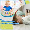 Amyliujin Electronic Learning Machine for Kids Ages 6 Months+, Educational 12.83inch Rotating Wheel Toy,Interactive Musical English Learning Chart Includes Animals, Colors, Numbers,etc. view 2